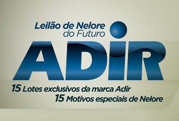 LEILÃO DE NELORE DO FUTURO ADIR