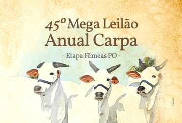 45º MEGA LEILÃO ANUAL CARPA - ETAPA FÊMEAS PO