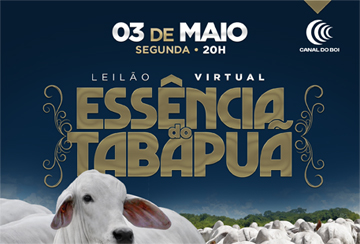 LEILÃO VIRTUAL ESSÊNCIA DO TABAPUÃ