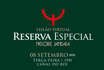 LEILÃO VIRTUAL RESERVA ESPECIAL NELORE JANDAIA