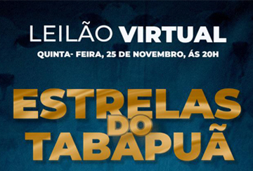 LEILÃO VIRTUAL ESTRELAS DO TABAPUÃ