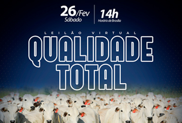 LEILÃO VIRTUAL QUALIDADE TOTAL