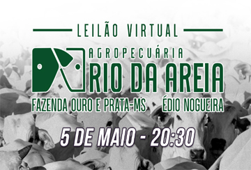 LEILÃO VIRTUAL AGROPECUÁRIA RIO DA AREIA