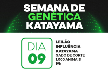 SEMANA GENÉTICA KATAYAMA - LEILÃO INFLUÊNCIA KATAYAMA - GADO DE CORTE