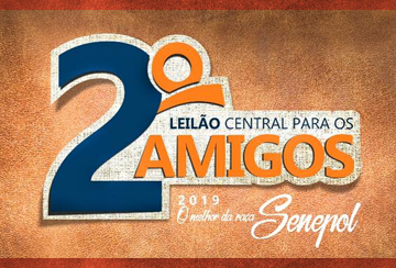 2º LEILÃO CENTRAL PARA OS AMIGOS - De Olho na Fazenda - de 01/04 a 03/04