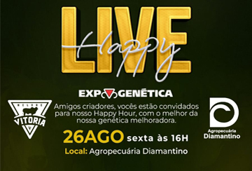 LIVE - NELORE VITÓRIA E AGROPECUÁRIA DIAMANTINO - EXPOGENÉTICA