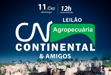 LEILÃO AGROPECUÁRIA CONTINENTAL & AMIGOS