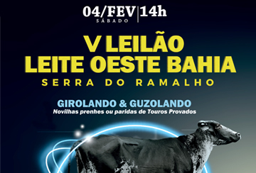 V LEILÃO LEITE OESTE BAHIA