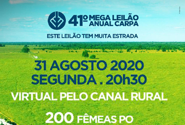 41º MEGA LEILÃO ANUAL CARPA