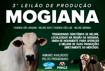 3º LEILÃO DE PRODUÇÃO MOGIANA